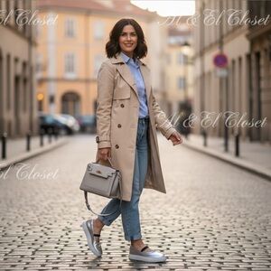 Seychelles Moon Child Silver Metallic Platform Loafer Sneakers Size 7.5 NWB